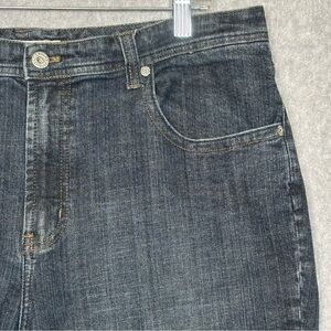 Chico's Platinum Denim Facet WR Jeans-Dark Wash-Women 2.5 Regular/US 14